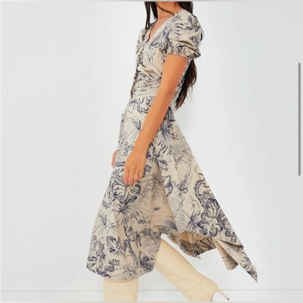 Love the Label Sydney Midi Yaffe Print Dress/Tuckernuck